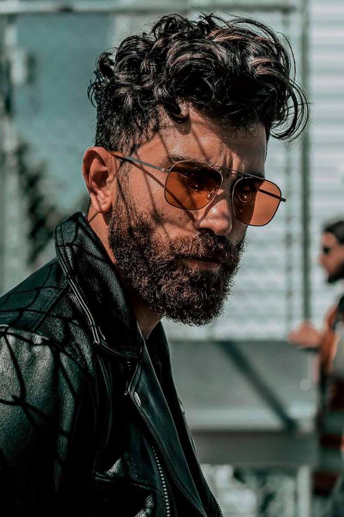 Rocker Locks #curlyhairmen #shortcurlyhairstyles #curlyhairstylesformen