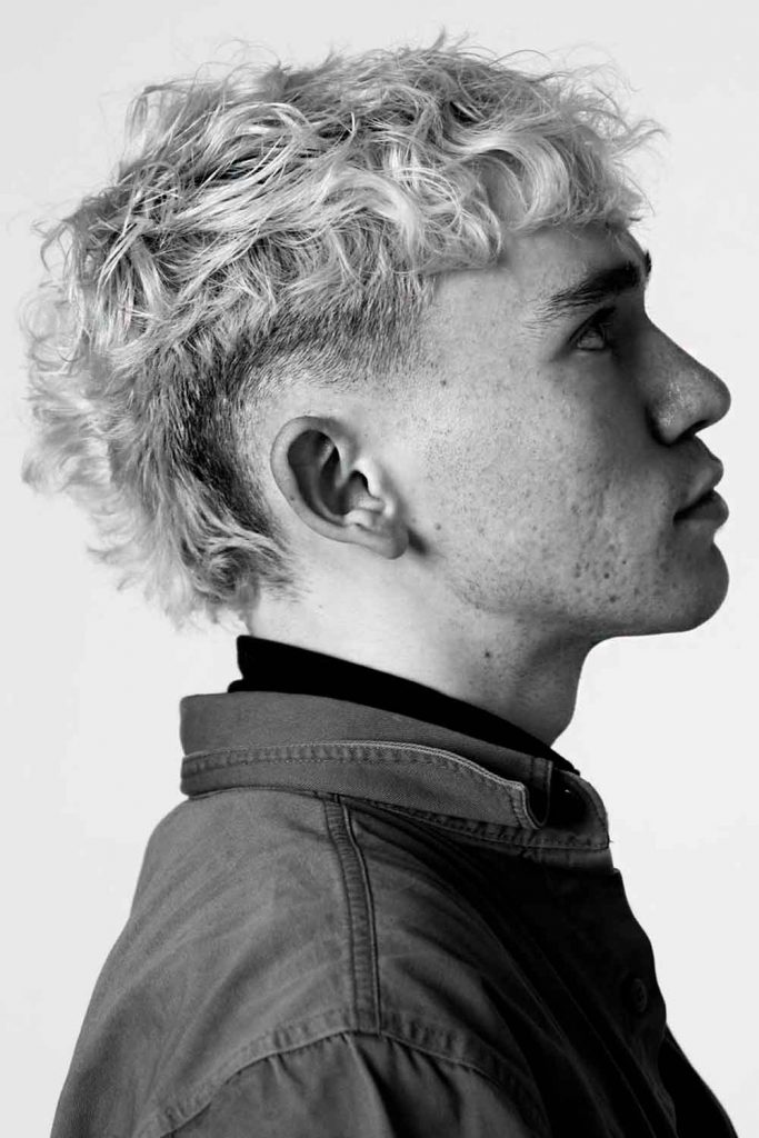 Burst Fade Mullet #shorthaircutsformen #shorthairmen #mensshorthaircuts