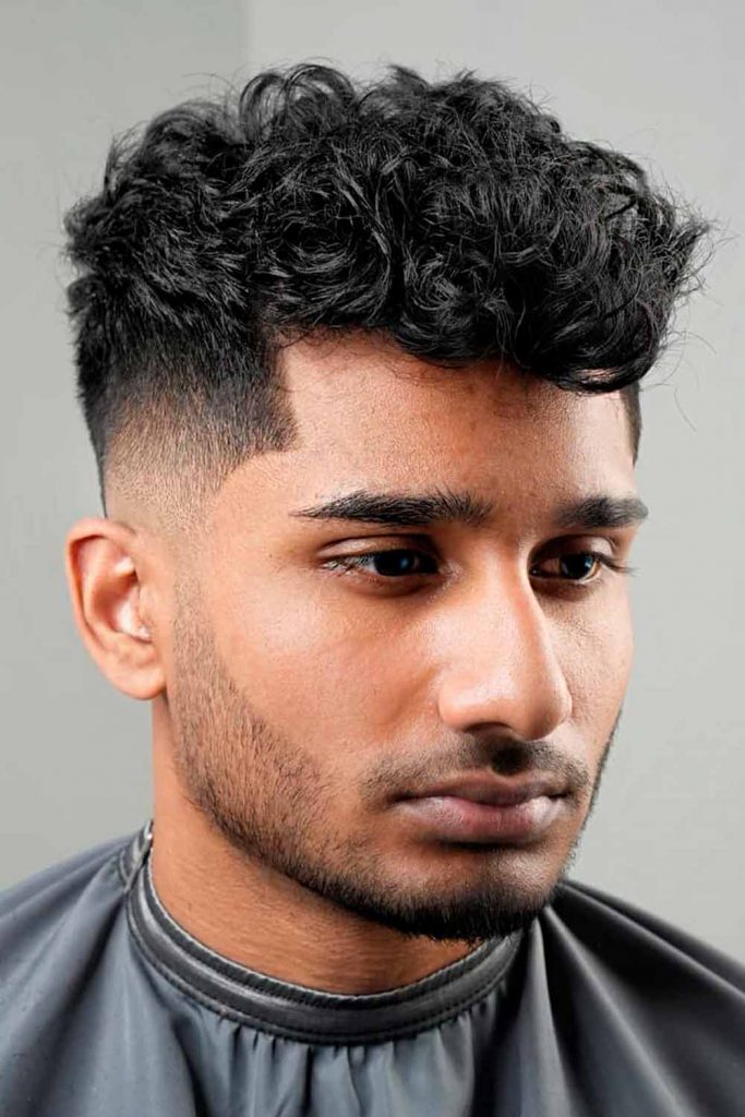 #shorthaircutsformen #shorthairmen #mensshorthaircutsCurly Hair With Bald Fade 