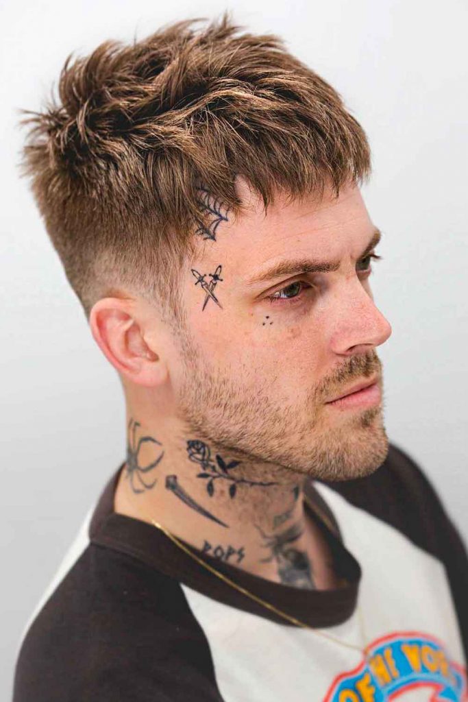 Layered High Fade #shorthaircutsformen #shorthairmen #mensshorthaircuts