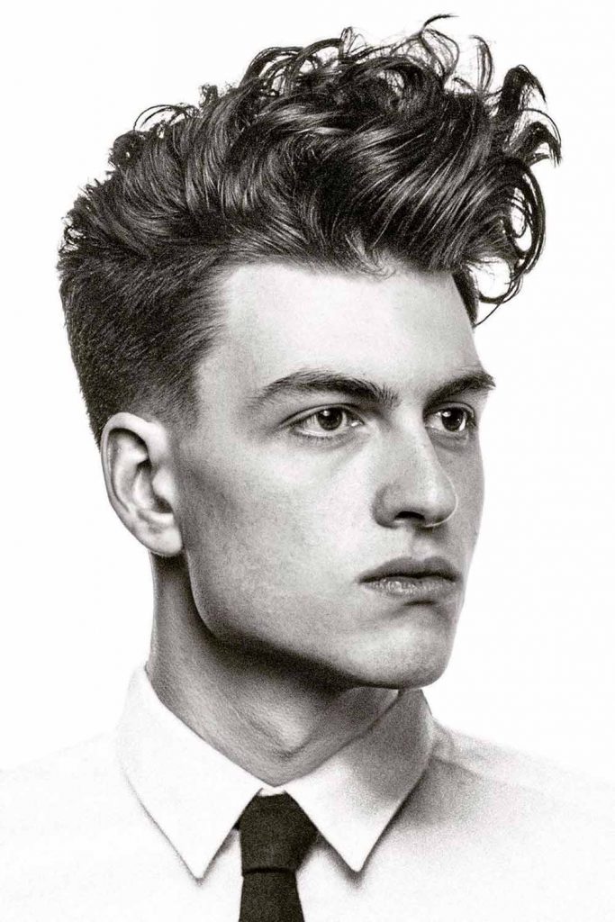 #shorthaircutsformen #shorthairmen #mensshorthaircutsWavy Messy Quiff 