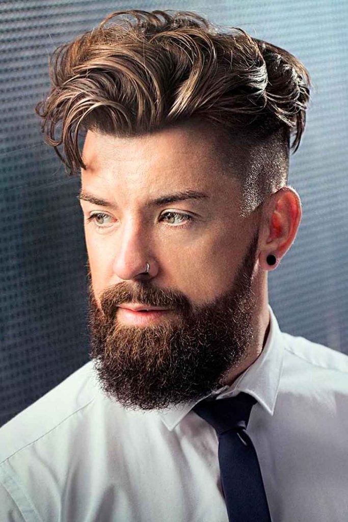 #shorthaircutsformen #shorthairmen #mensshorthaircutsUndercut Fade Long Hair On Top  