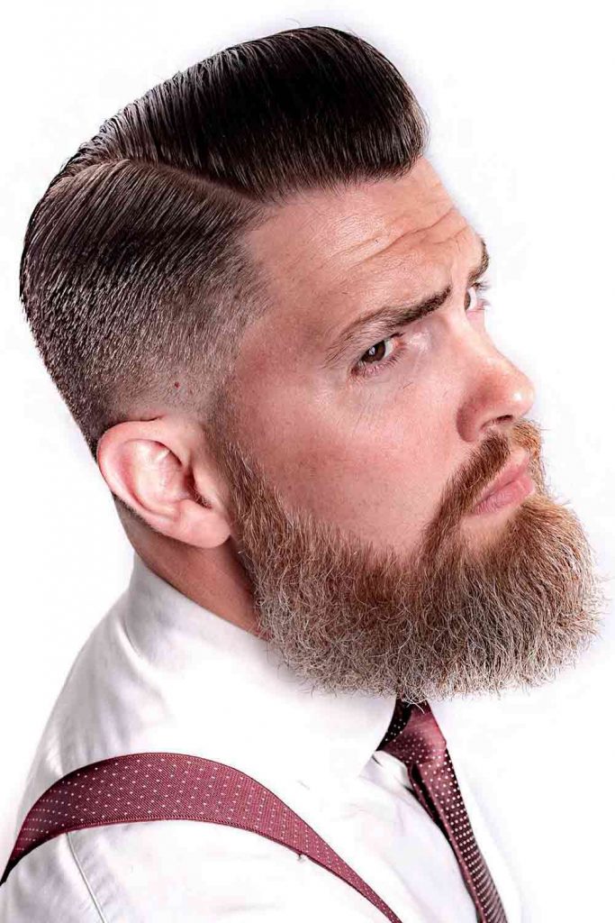 Side Part Pompadour #sidepart #sideparthaircut #sidepartmen