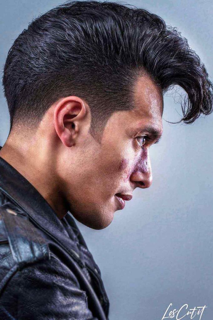 Rockabilly Pompadour #straighthairmen #straighthairstyles