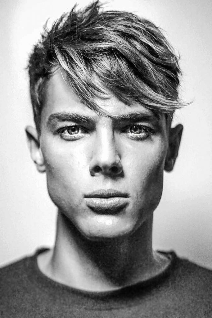 Side Fringe Haircuts For Straight Hair #straighthairmen #straighthairstyles