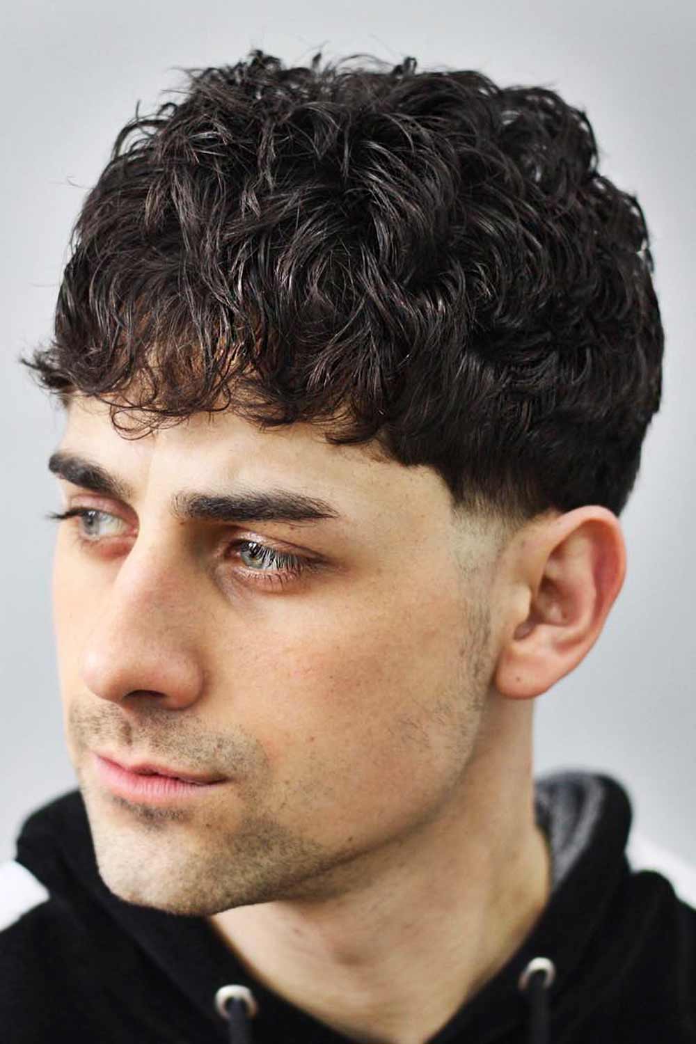 Bowl Cut #taperfadecurlyhair #taperfade #curlyhair #taper #fade