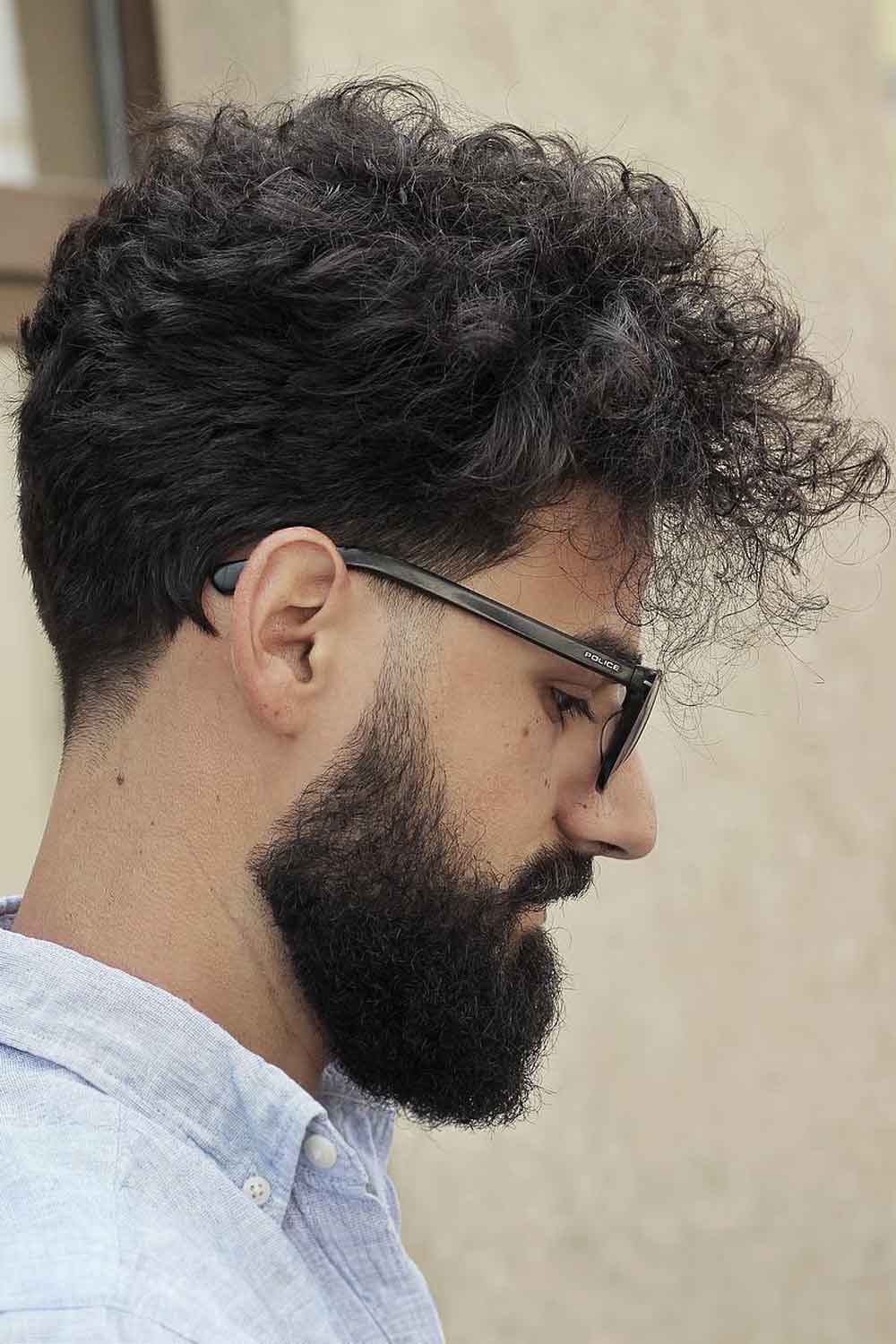 Low Taper Fluffy Hair #taperfadecurlyhair #taperfade #curlyhair #taper #fade