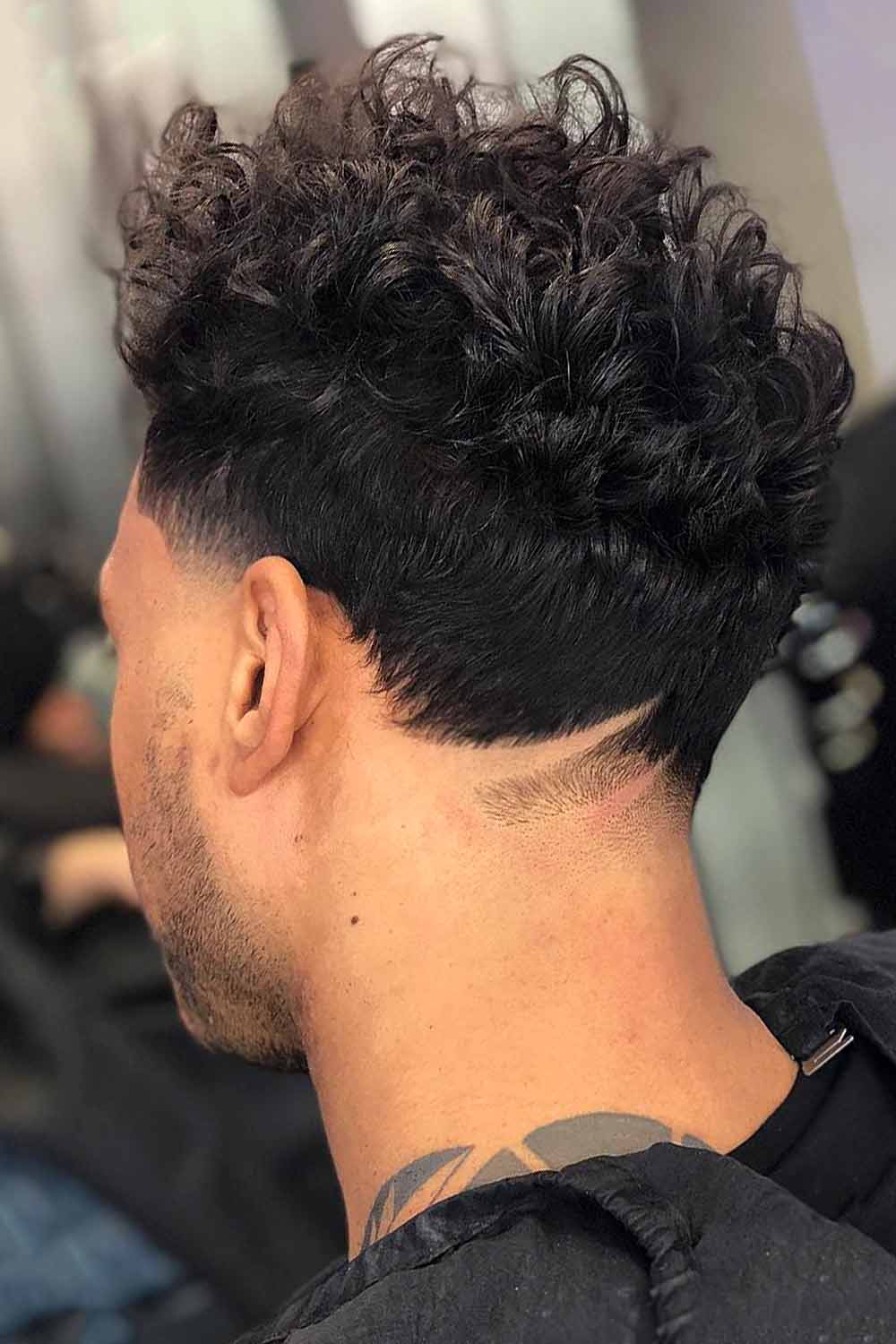 Taper Curly Hair #taperfadecurlyhair #taperfade #curlyhair #taper #fade