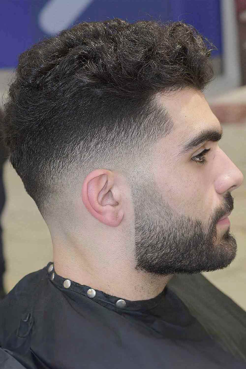 Mid Taper Curly Hair Men #taperfadecurlyhair #taperfade #curlyhair #taper #fade