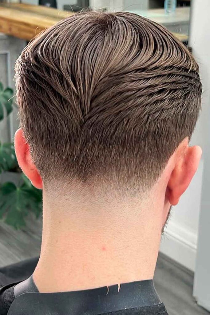 Middle Part Taper Fade #taperfade #lowtaperfade #lowtaper