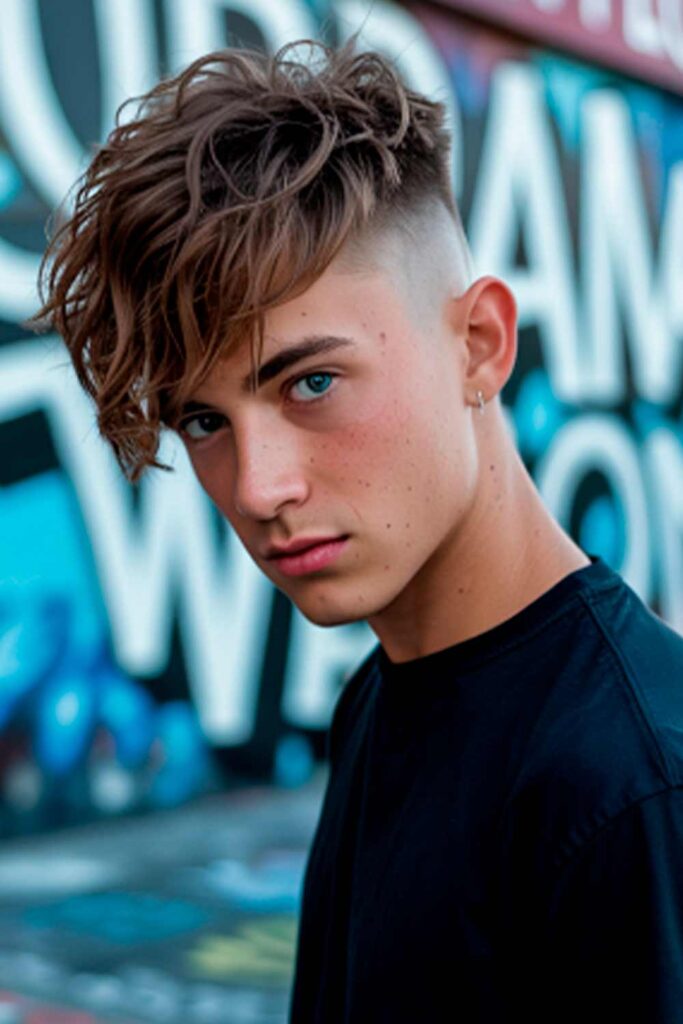 Disconnected Undercut Teenage Hairstyles