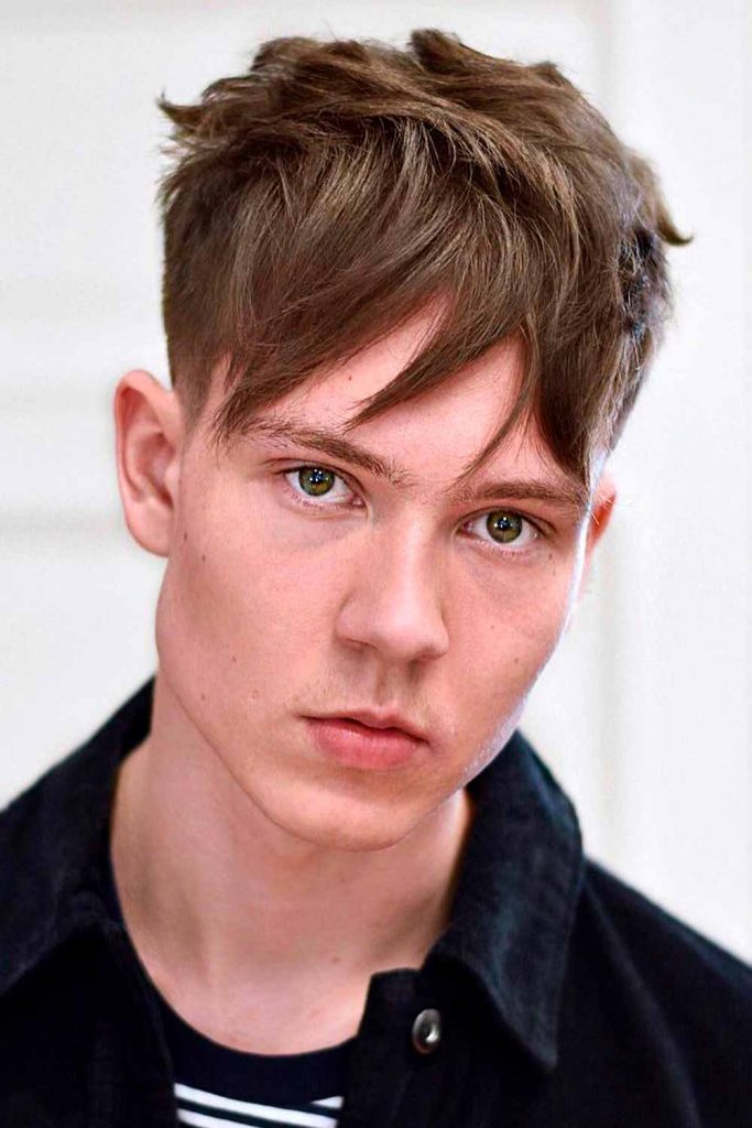 Straight Fringe Teen Boy Haircuts #teenboyhaircuts #teenshaircuts #haircutsforteenageboy