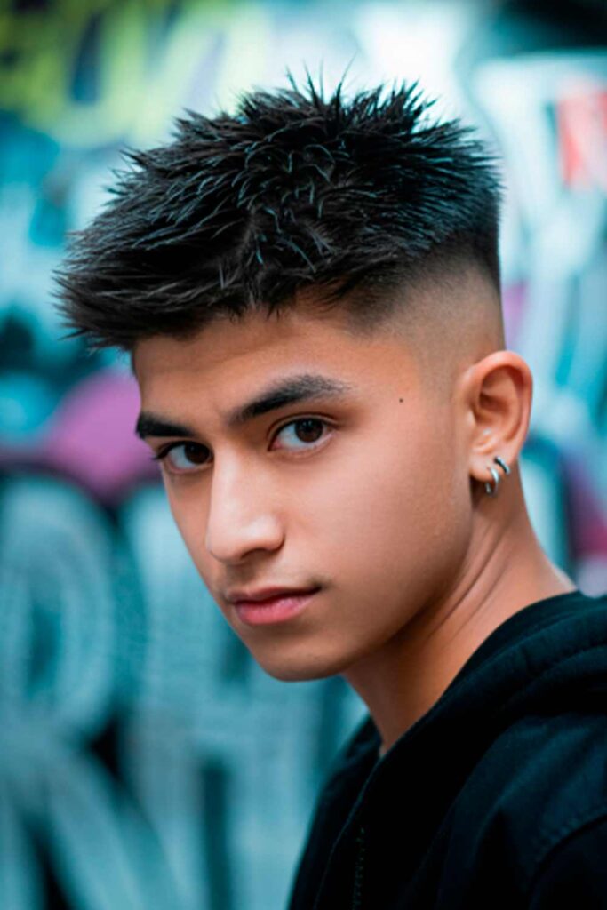 Short Spiky Fade