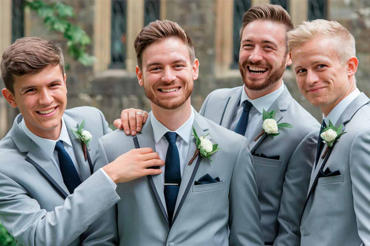 45 Wedding Hairstyles For Men To Look Formal