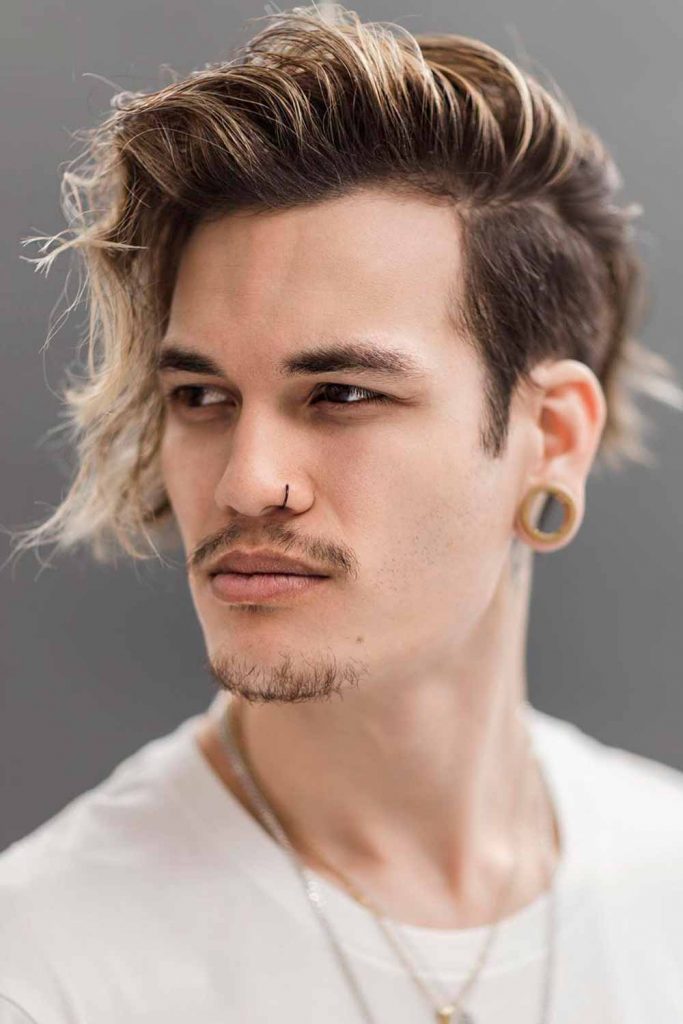 Long Top Short Sides Highlights #typesofhaircuts #typesofhaircutsformen #typesofmenshaircuts #haircutnames