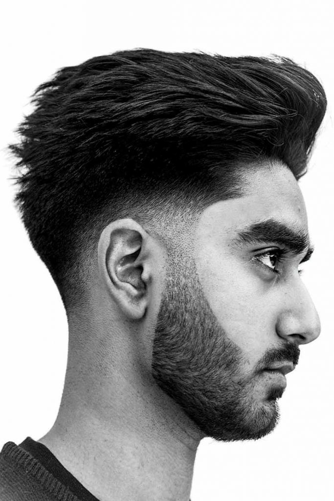 Brushed Back Taper Haircut #typesofhaircuts #haircutnames