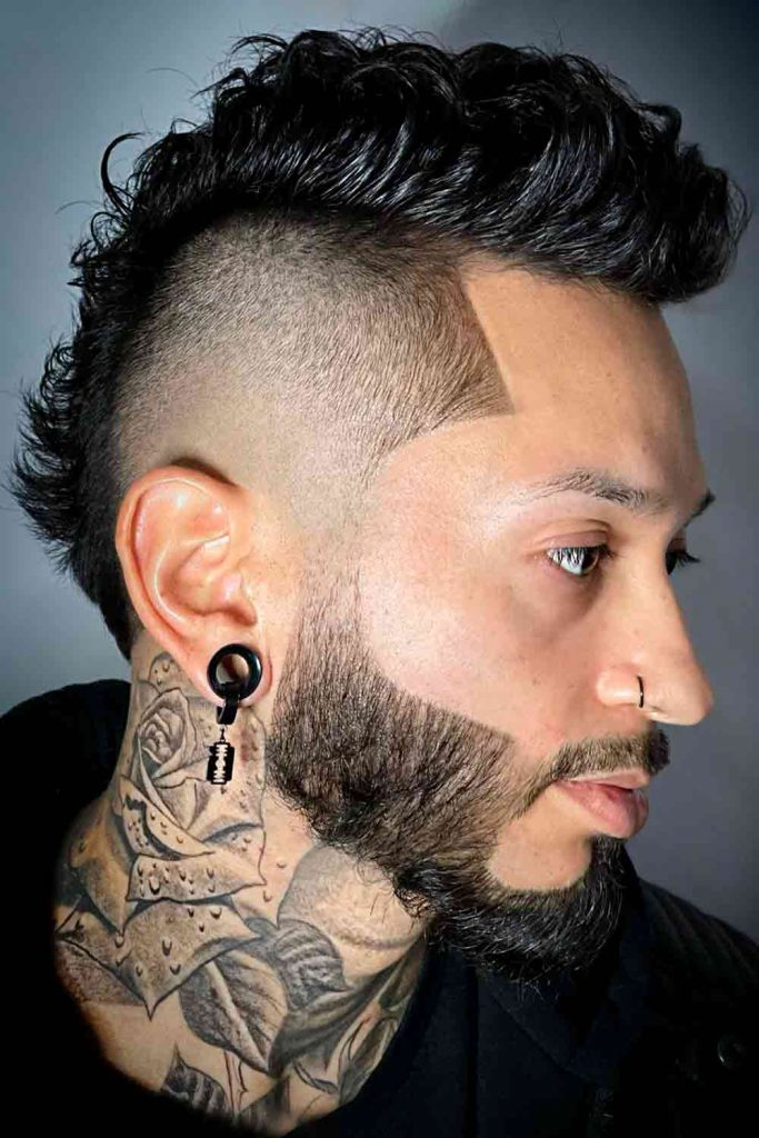 Undercut Mohawk #undercut #undercutfade #undercutmen #mensundercut