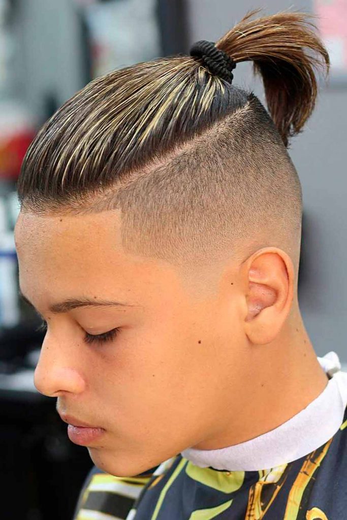 Ponytail Top #undercut #undercutfade #undercutmen #mensundercut